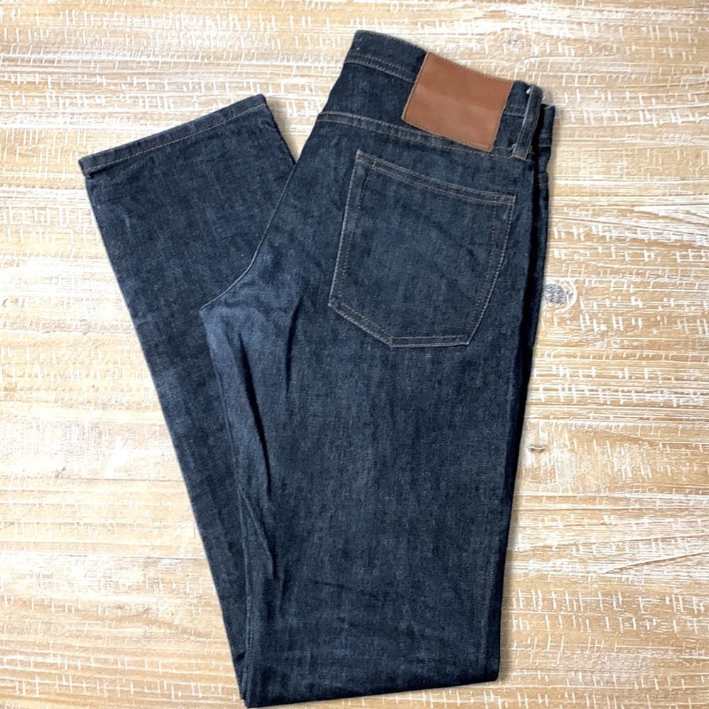 Mens Unbranded UB201 14.5oz Selvage Denim Jeans Waist Size 32